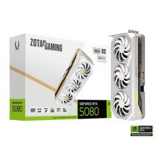 GPU - ZOTAC GAMING GeForce RTX 5080 SOLID OC White Edition - ZT-B50800Q-10P